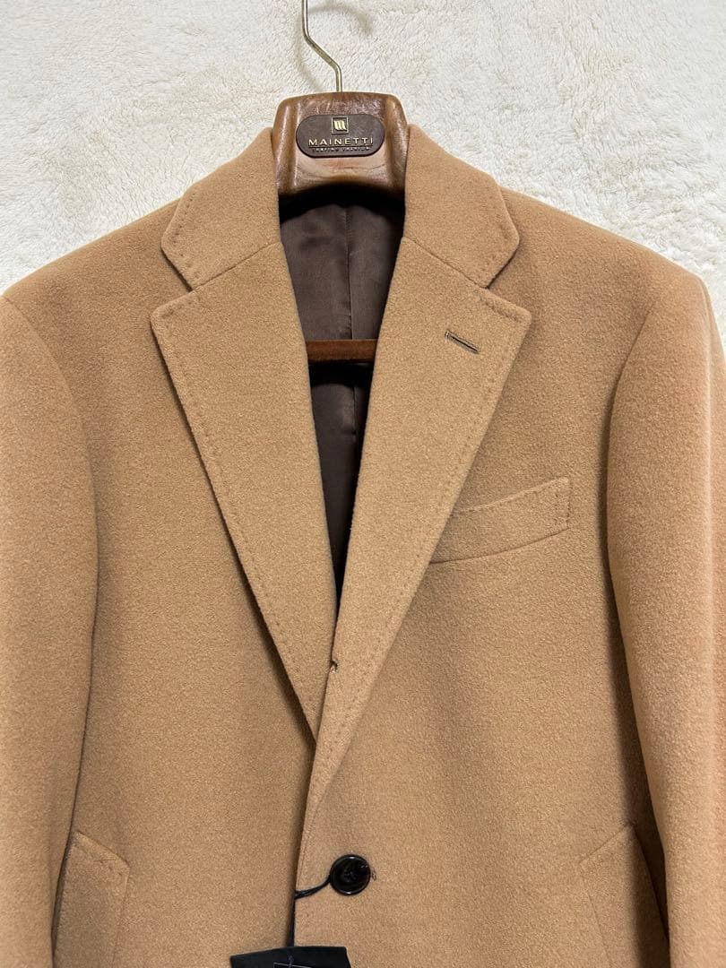 【新品】DESISNWORKS デザインワークス チェスターコート L キャメル