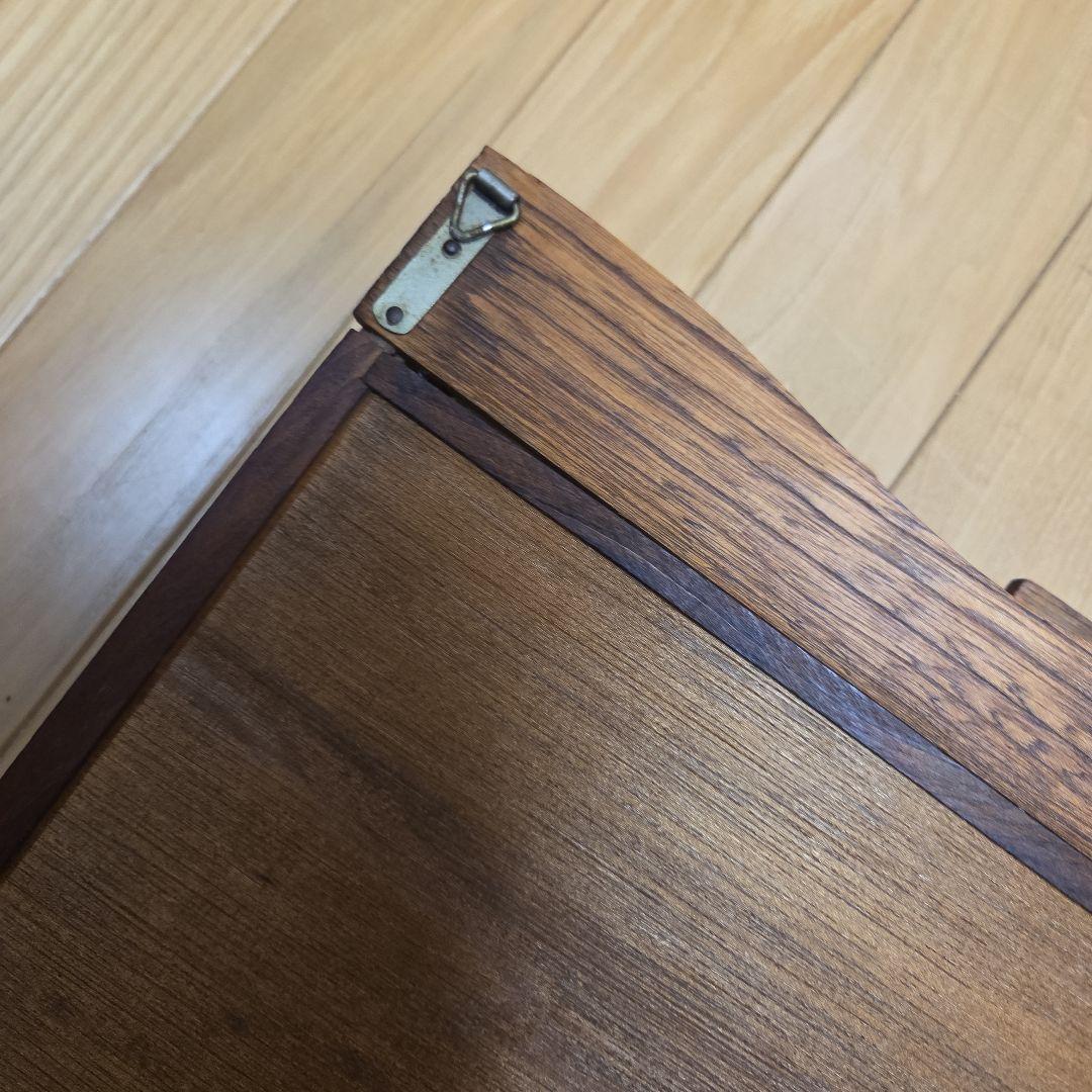 アンティークな木製スパイスラック　2引き出し付き　前面観音開き➕️オマケ付き！