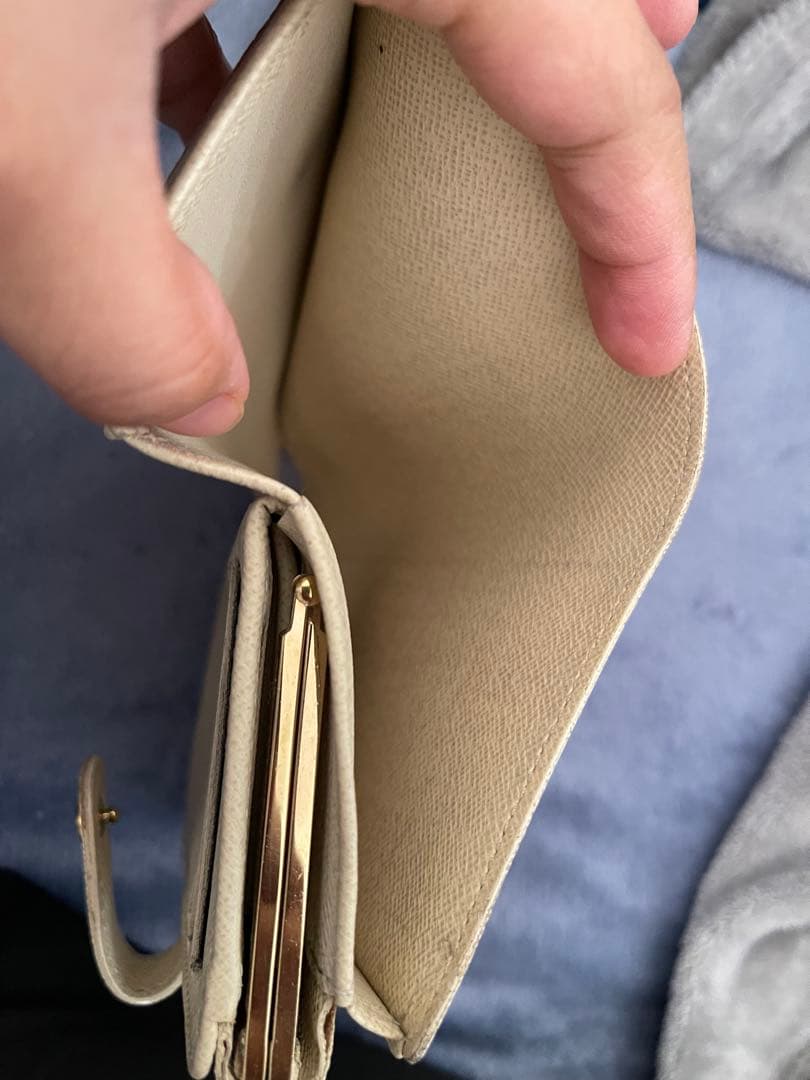 Louis Vuitton ダミエ・エベヌ 二つ折り財布