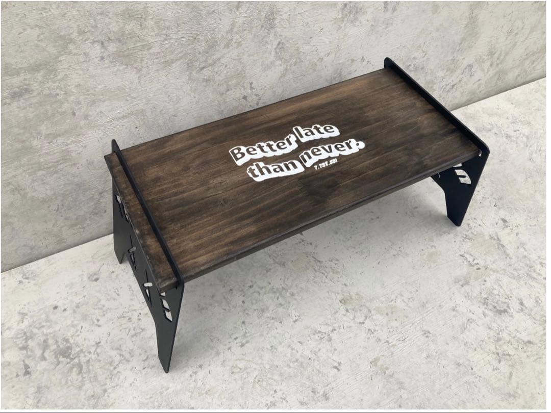 新品‼️有料バッグ付き‼️TETSUZAN✨差し込みテーブル　low