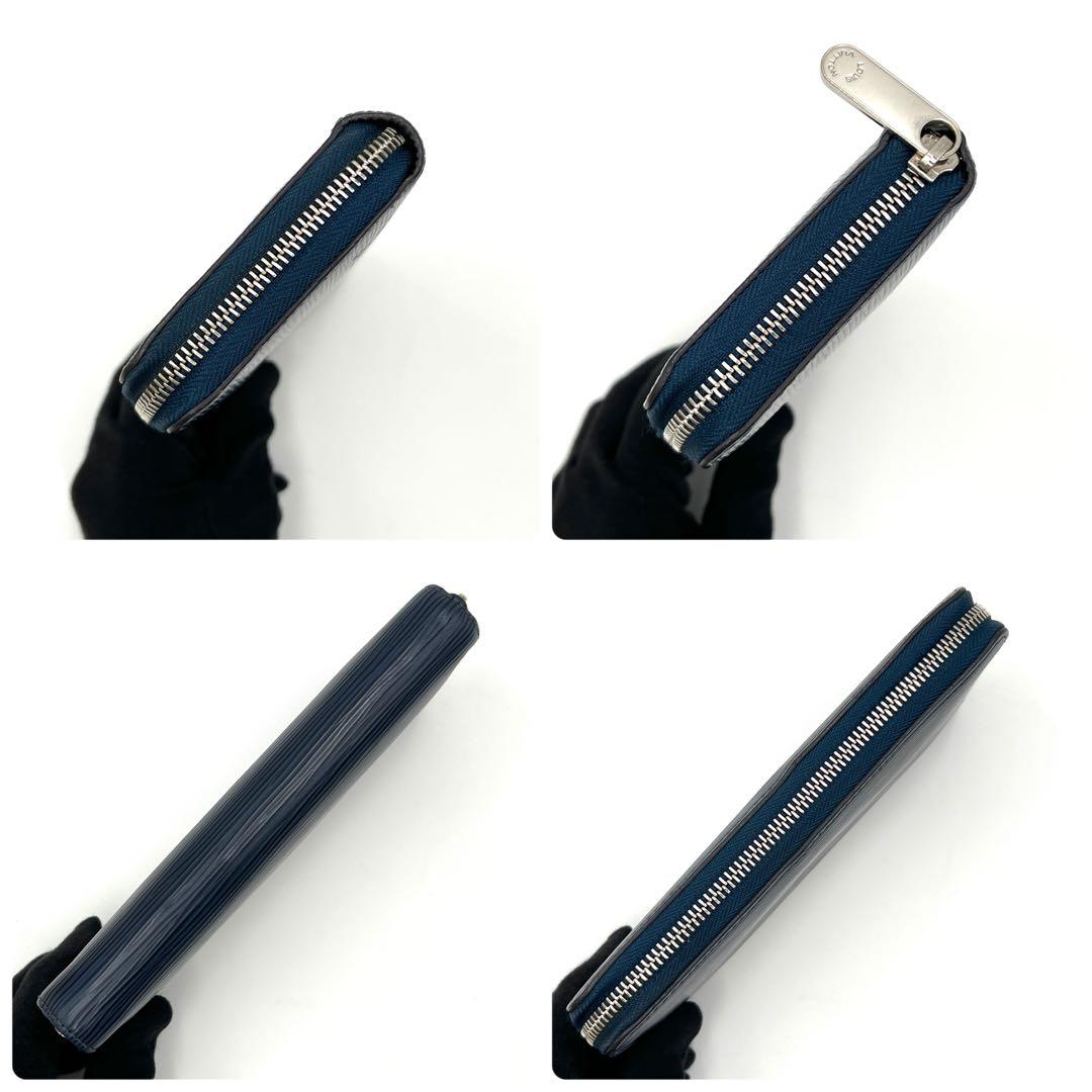【新型】ルイヴィトン エピ ジッピーウォレット 長財布 アンディゴブルー