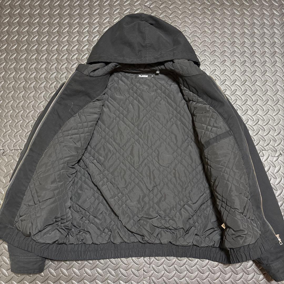 XLARGE HOODED UTILITY JACKET ブラック Mサイズ