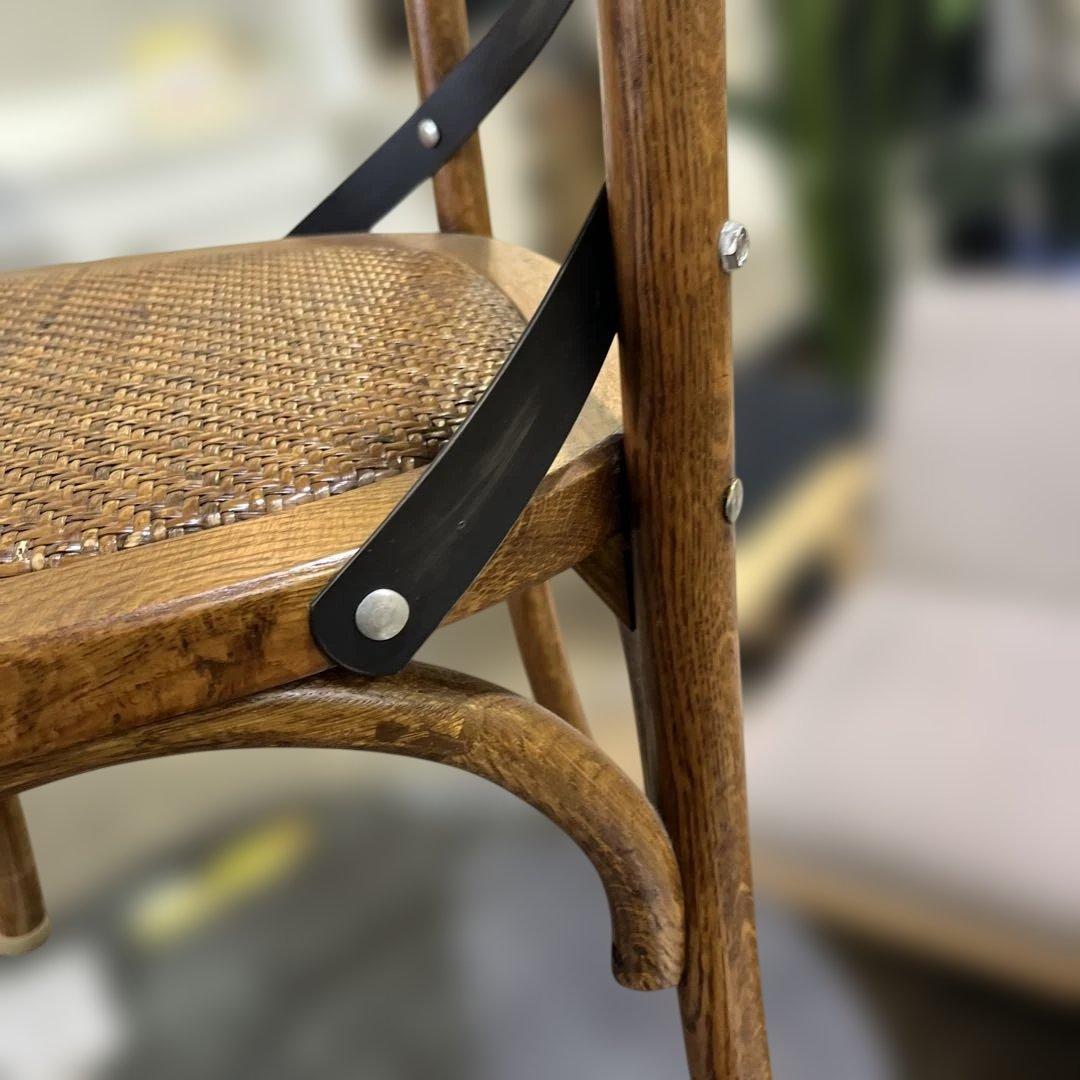 【CRUSH GATE】◆クロスバックチェア◇ Knot antiques◆1