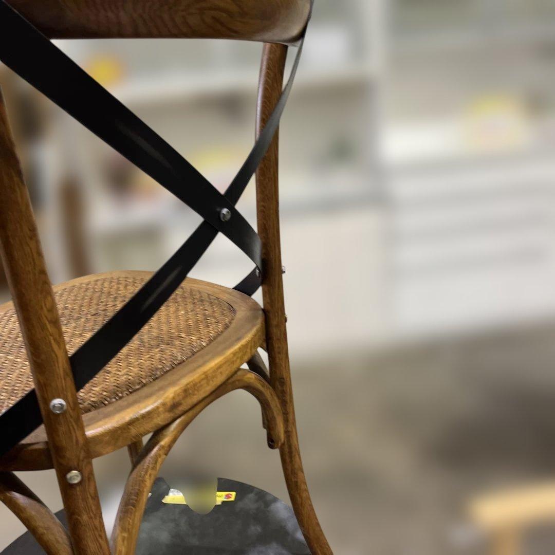 【CRUSH GATE】◆クロスバックチェア◇ Knot antiques◆1