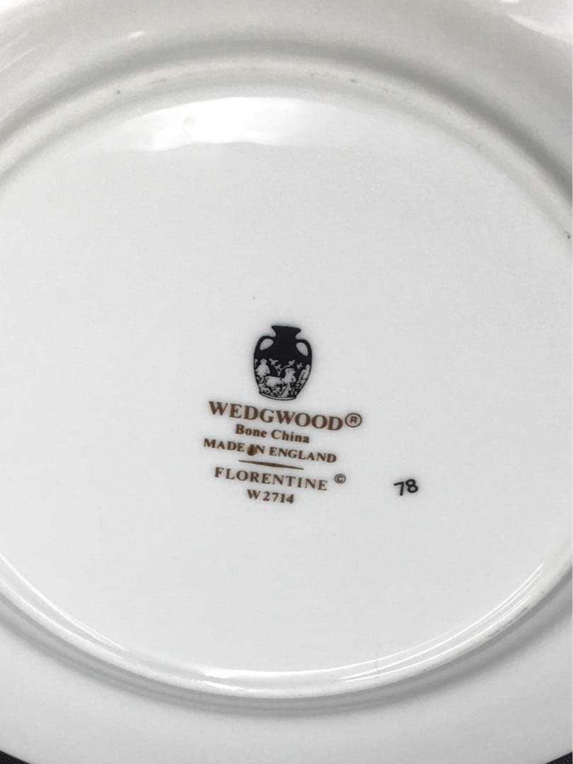 ウェッジウッド  フロレンティーンターコイズ プレート１５cm