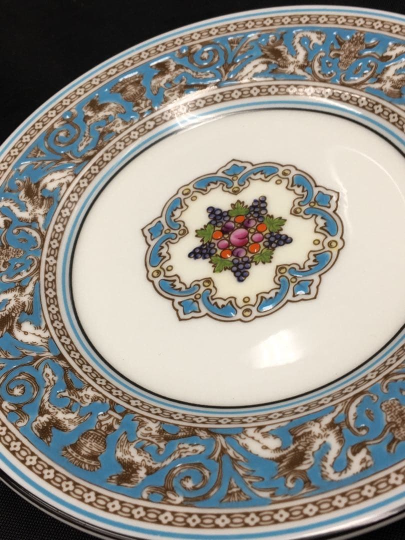 ウェッジウッド  フロレンティーンターコイズ プレート１５cm