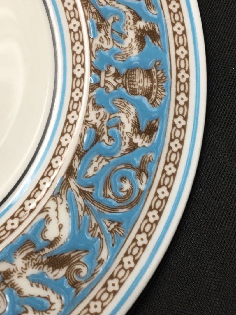 ウェッジウッド  フロレンティーンターコイズ プレート１５cm