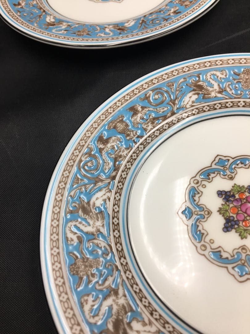 ウェッジウッド  フロレンティーンターコイズ プレート１５cm