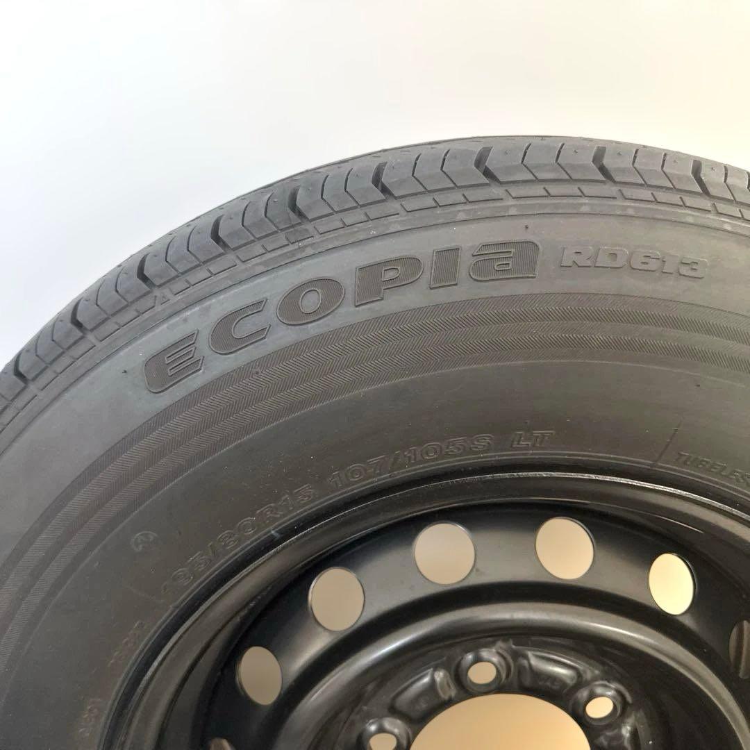 ハイエース　純正タイヤホイール、新品ホイールキャップ①〜④セット　新車外し