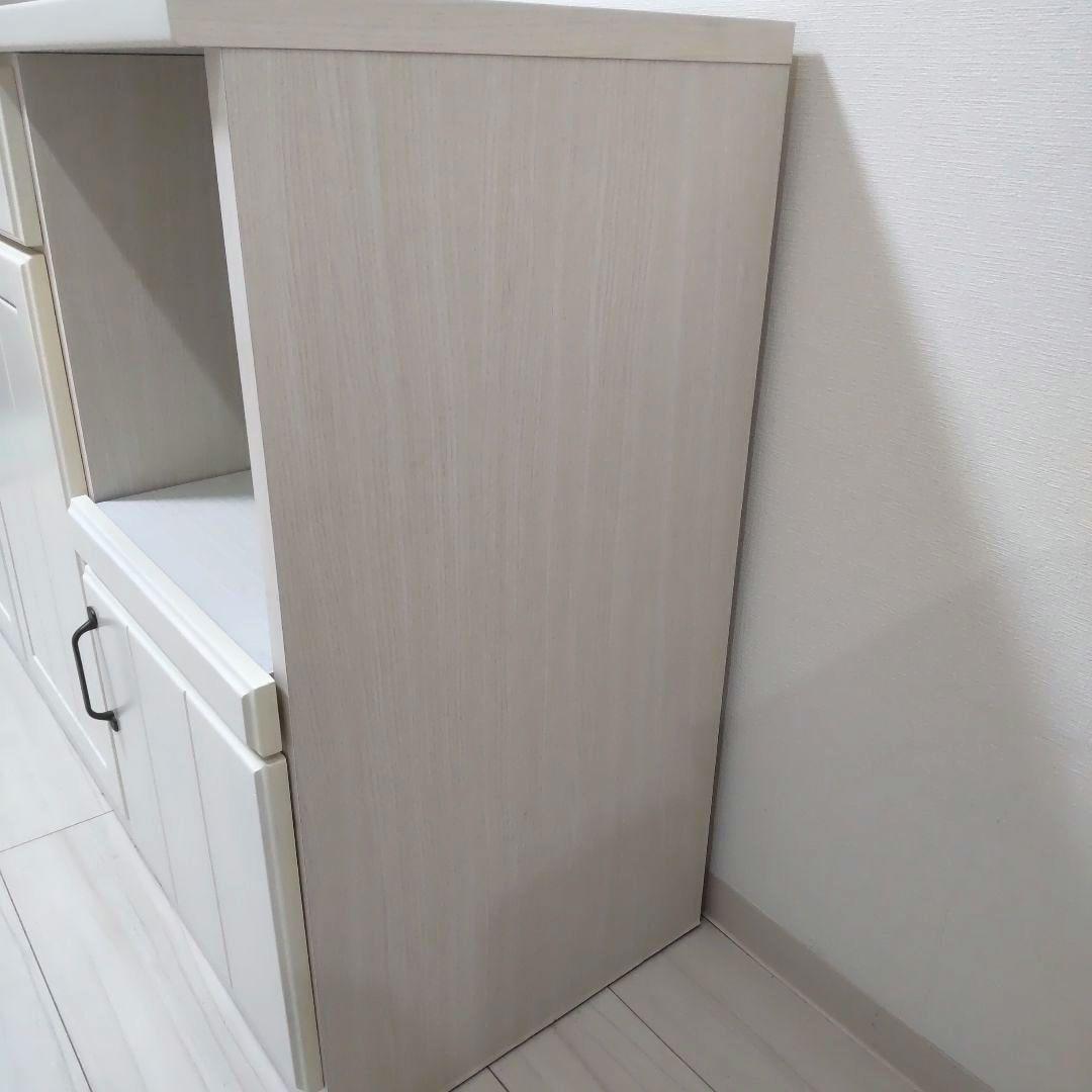 ニトリ ミランダ キッチンカウンター 食器棚 取説あり