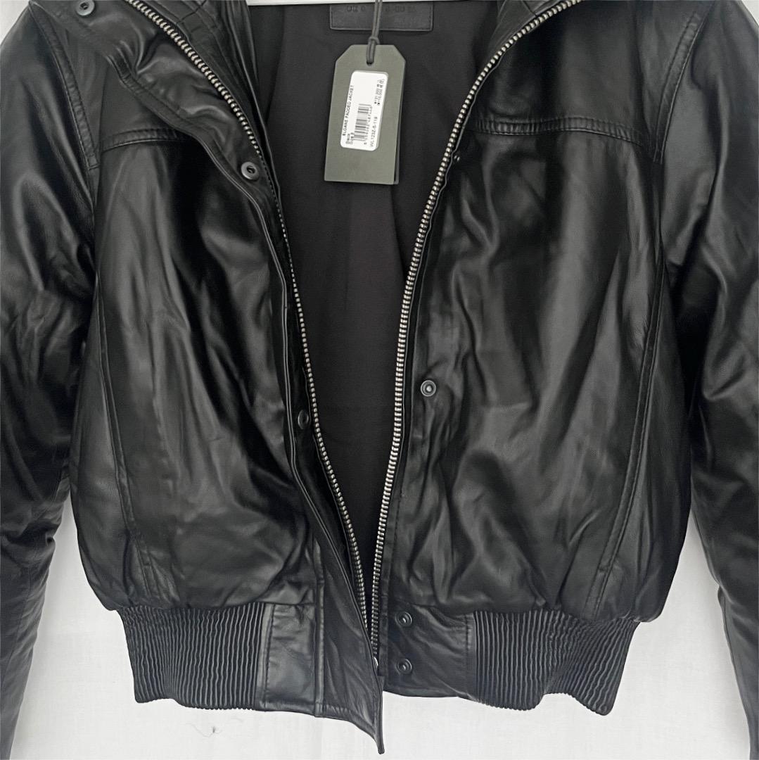 未使用 ALLSAINTS SLOANE シープレザー ジャケット サイズ8