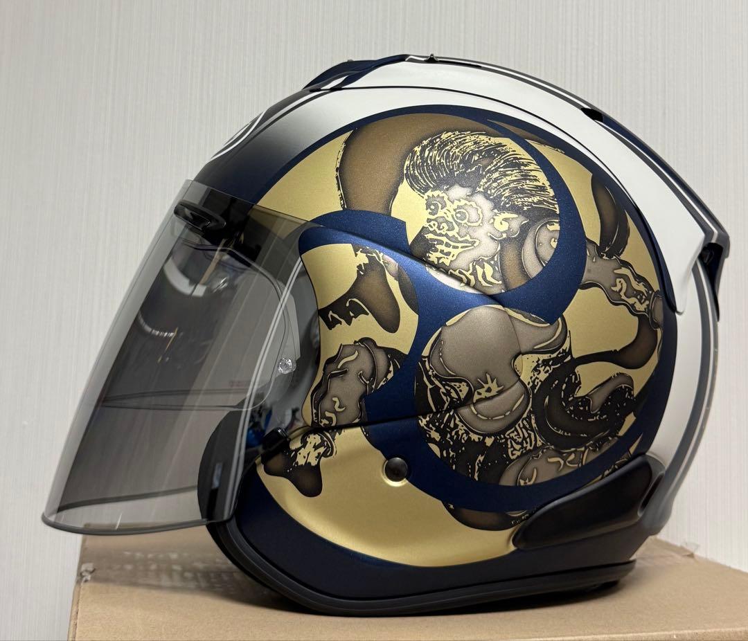 Arai VZ-RAM 鼓動2 青金　2りんかん限定モデル