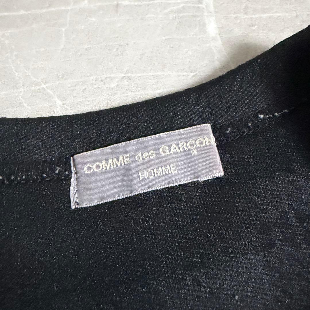 美品　田中オム　コムデギャルソン　カットソー　シャドーチェック　ブラック