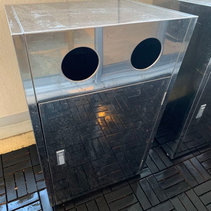 山崎産業 リサイクルボックス　大型ゴミ箱　2個セット