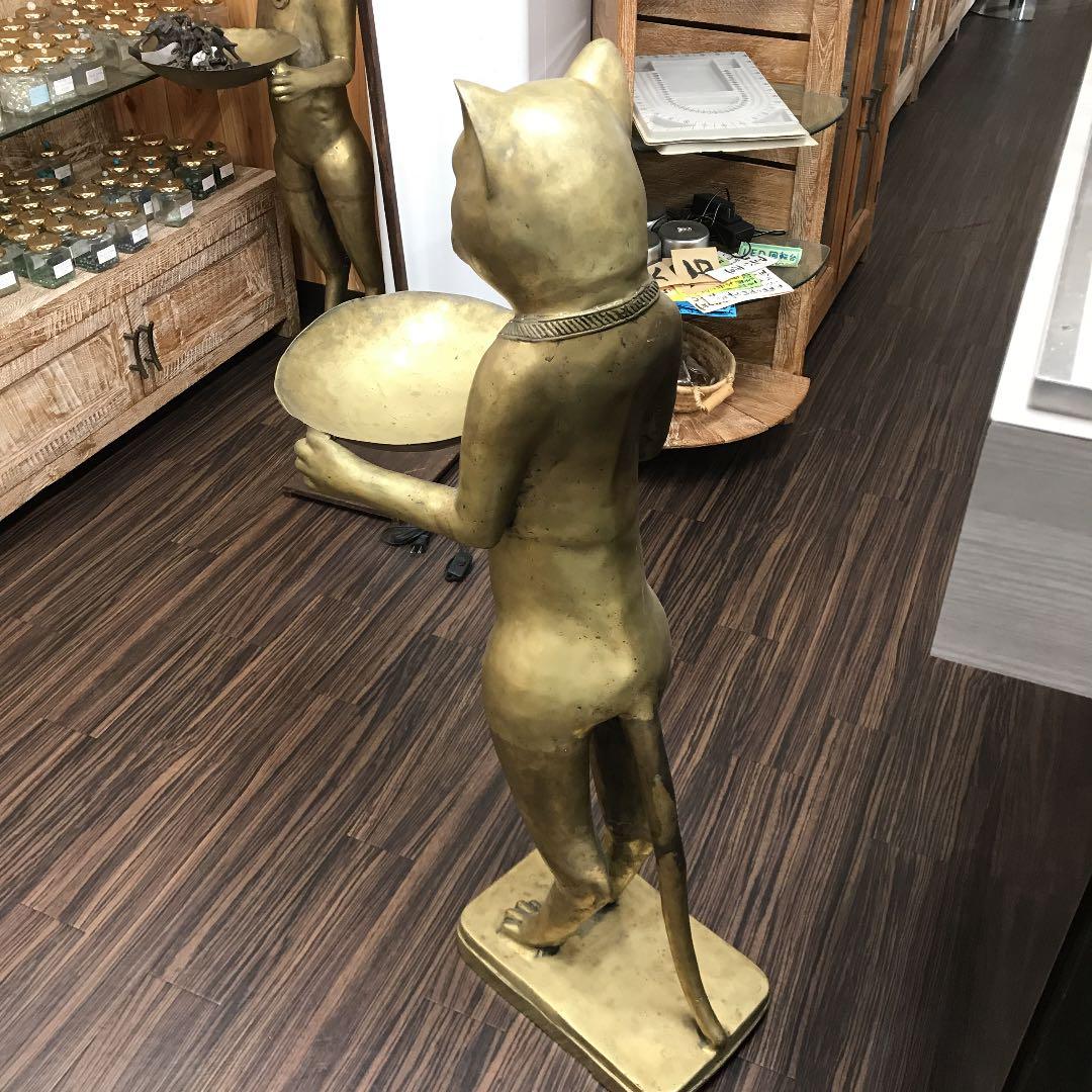 ネコ　ブロンズ