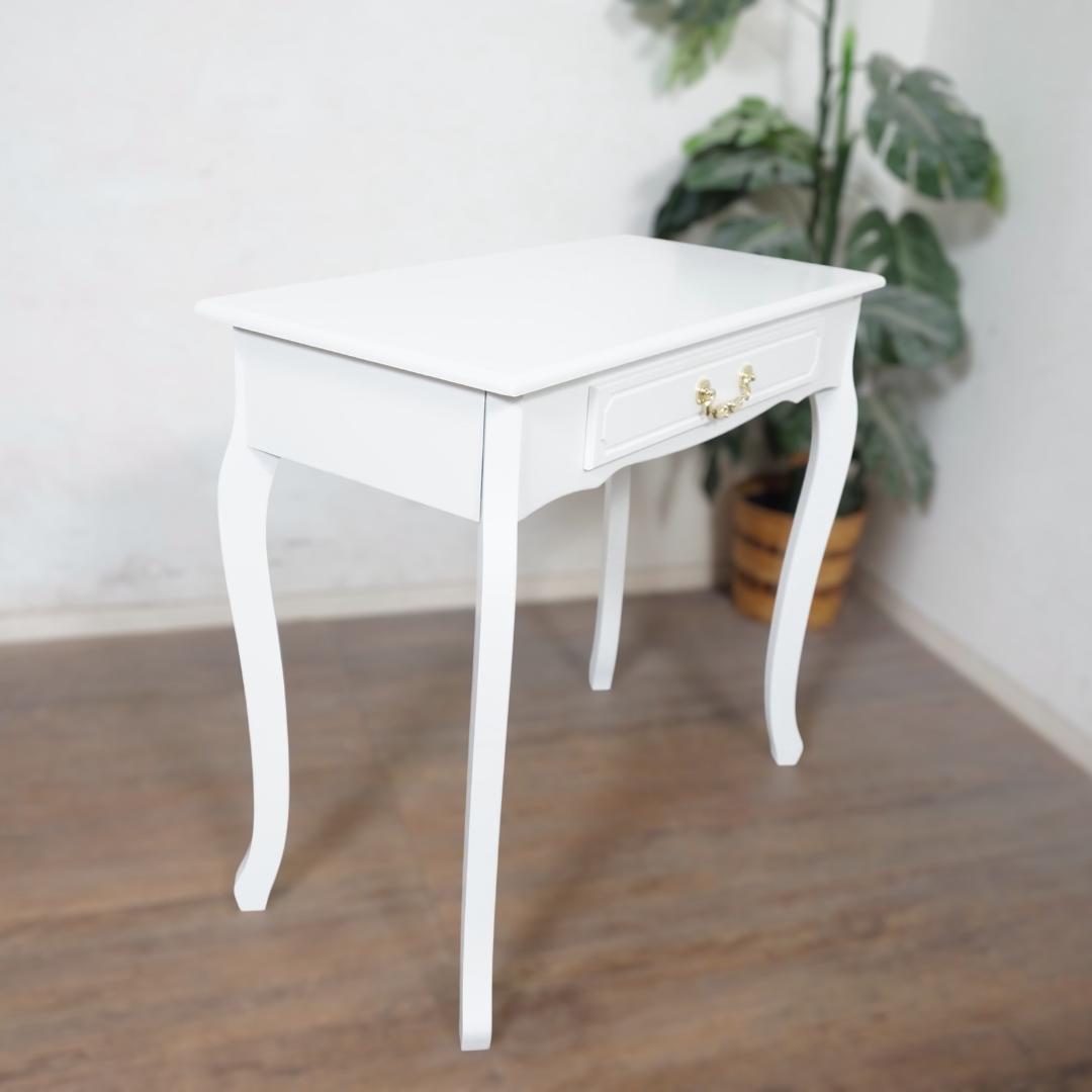 送料無料【新品】アンティーク調　ドレッサーテーブル