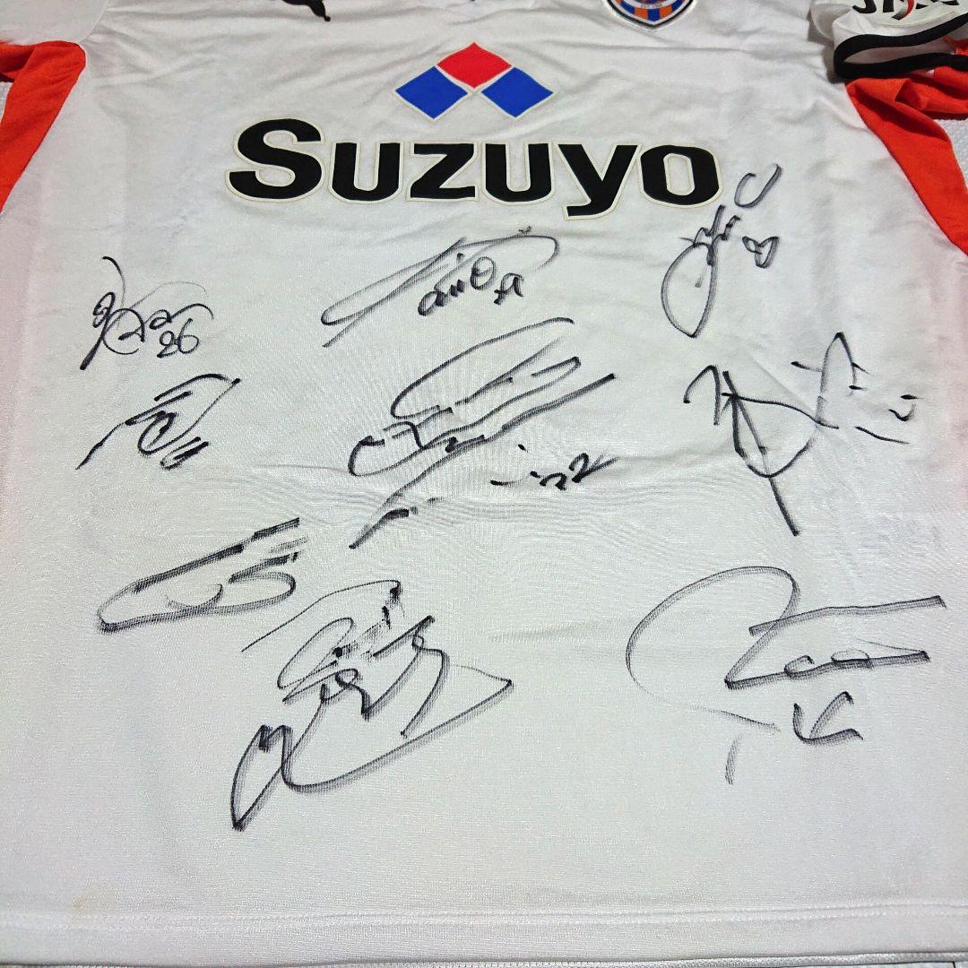 タグ付き 清水エスパルス 2008 ユニフォーム エスパルス サイン 岡崎慎司