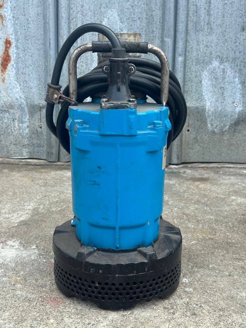 3.ツルミ　排水用水中ポンプKTV3-55 三相　200V 60Hz 5.5kW