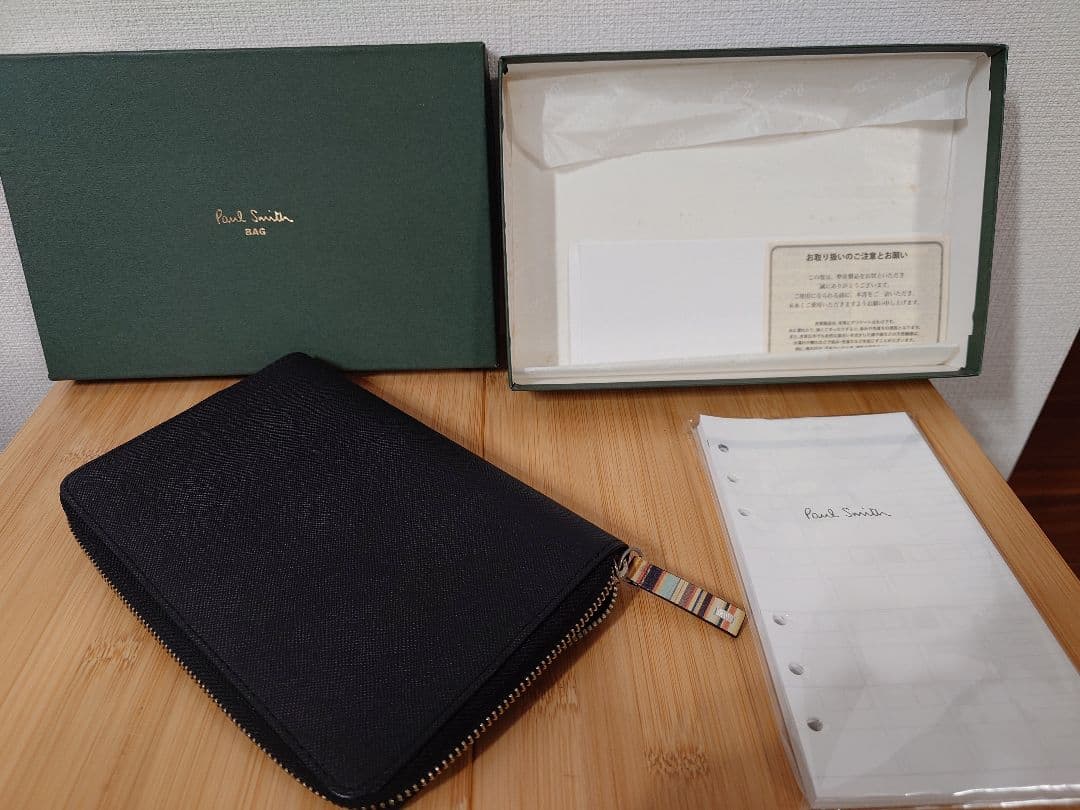 【ワッキー】美品 ポールスミス システム手帳