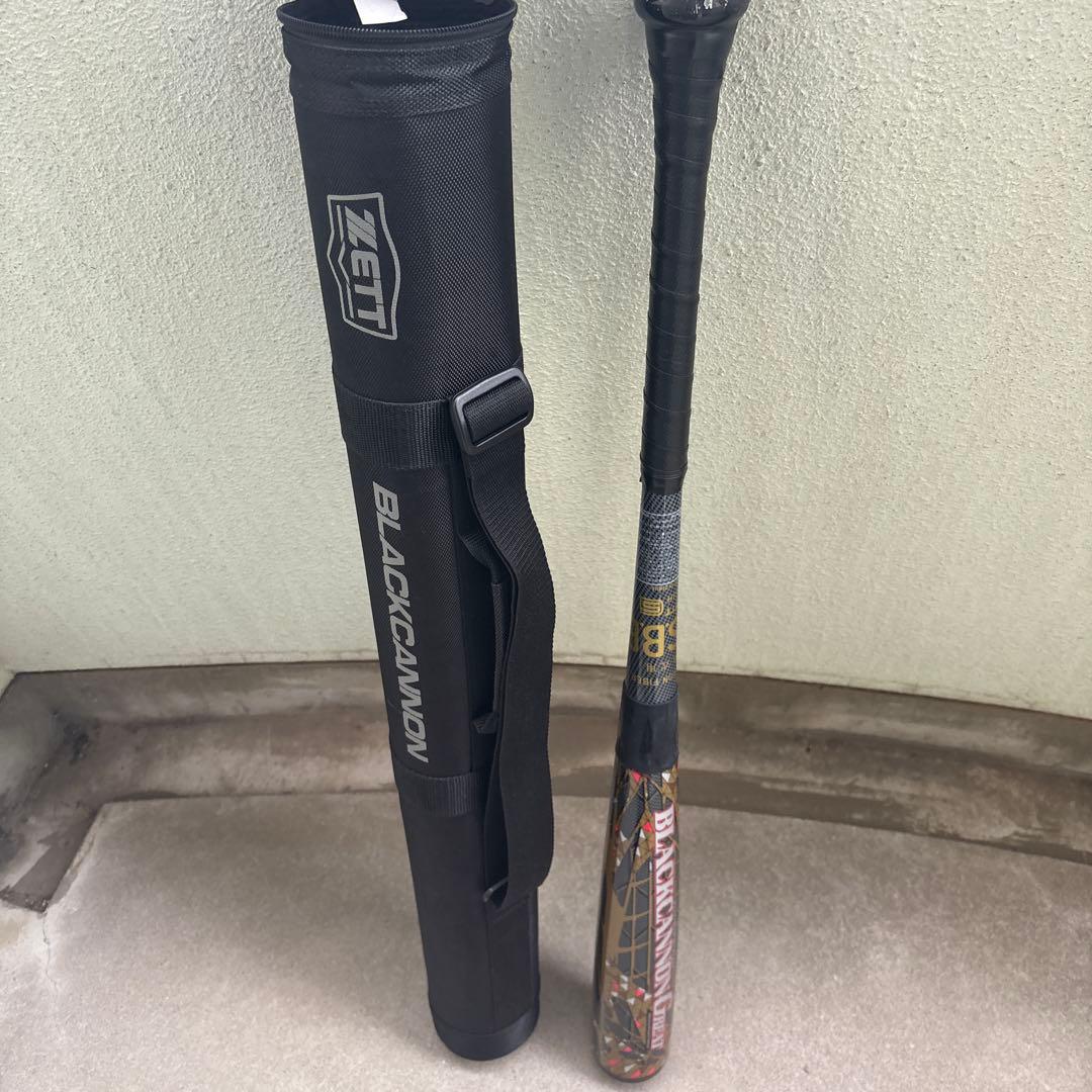 軟式バット、ブラックキャノングレート、軟式バット一般、84cm720g