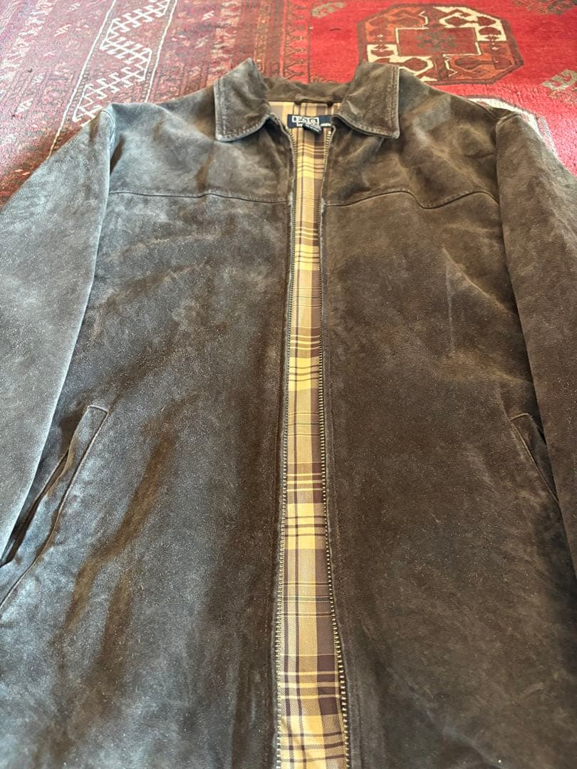【90s】Polo Ralph Lauren レザー スエードジャケット RRL