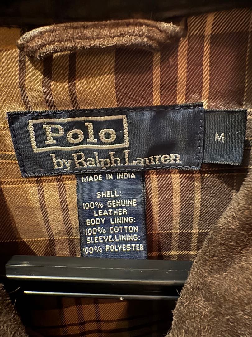 【90s】Polo Ralph Lauren レザー スエードジャケット RRL