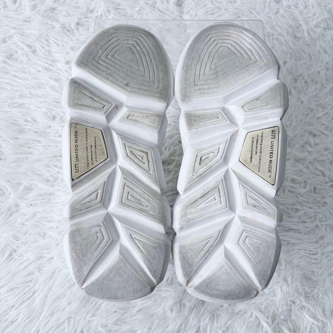 UNITED NUDE Space Kick Max 厚底スニーカー 白38