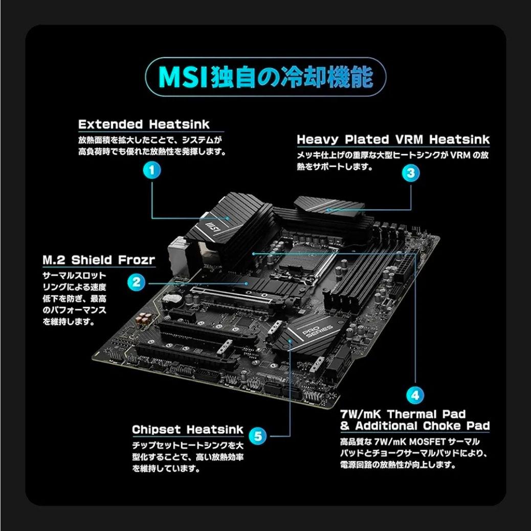 【新品未開封】MSI PRO Z790-P WIFI マザーボード