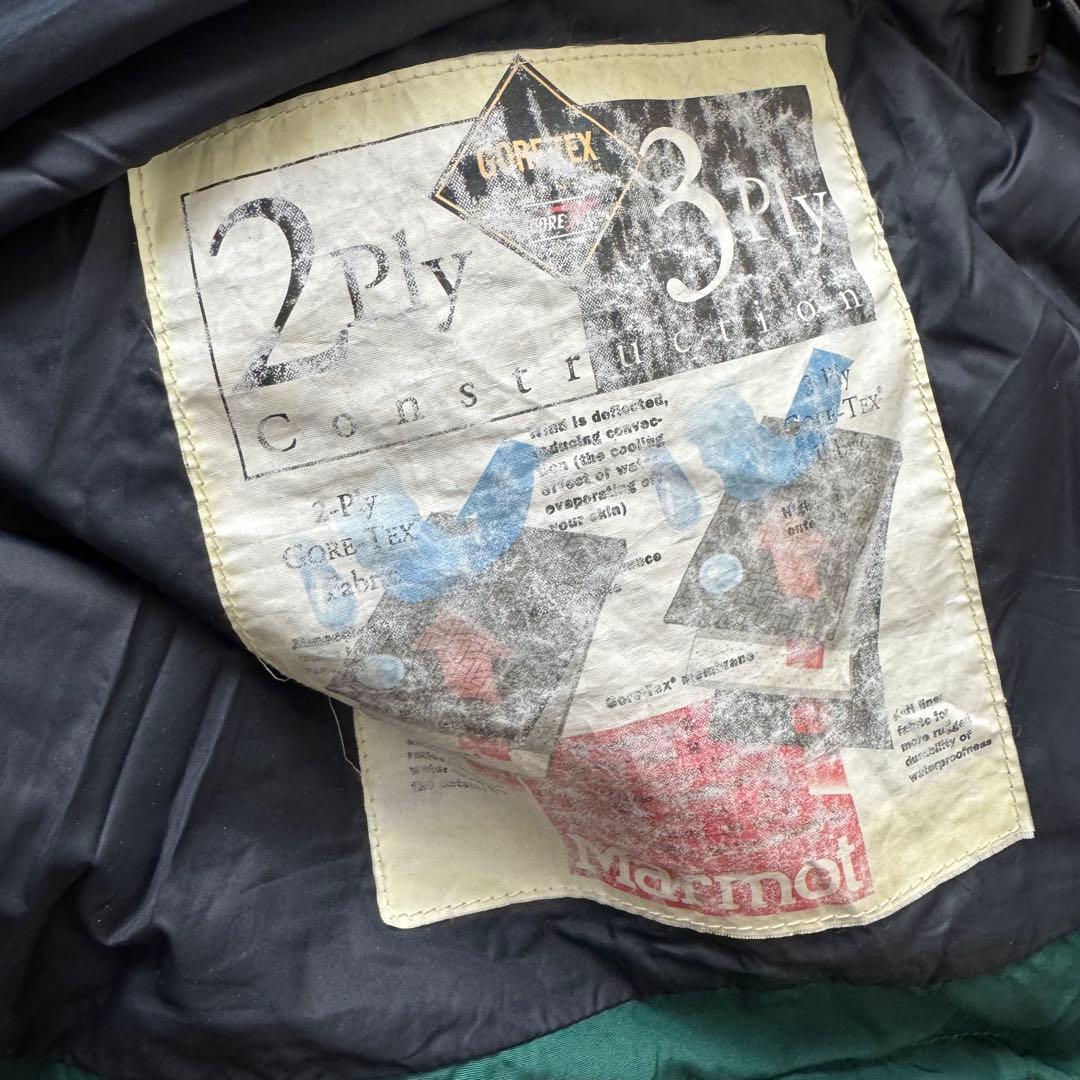 Marmot 90s GORE-TEX マウンテンパーカー グリーン　マーモット