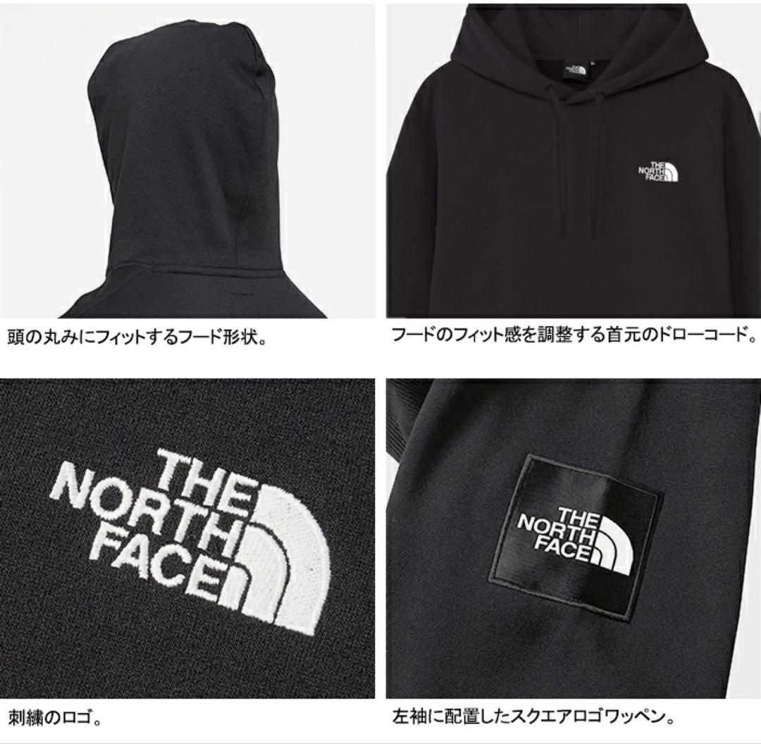 ザ・ノース・フェイス SQUARE LOGO HOODIE