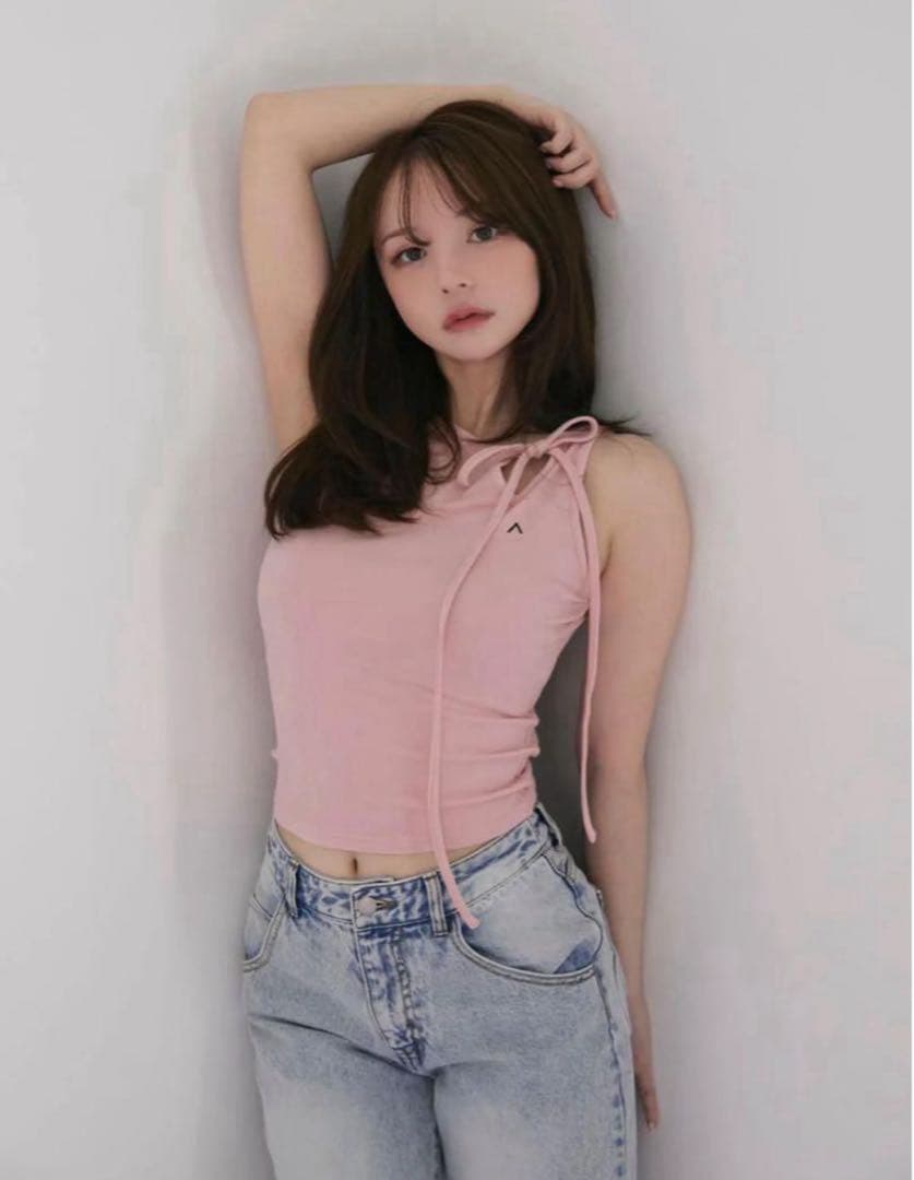 ANDMARY Ellie ribbon tops アンドマリー