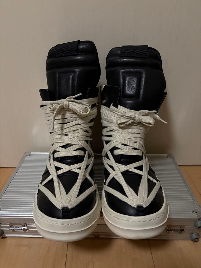 靴 Rickowens Megalaced Geobasket Sneakers
