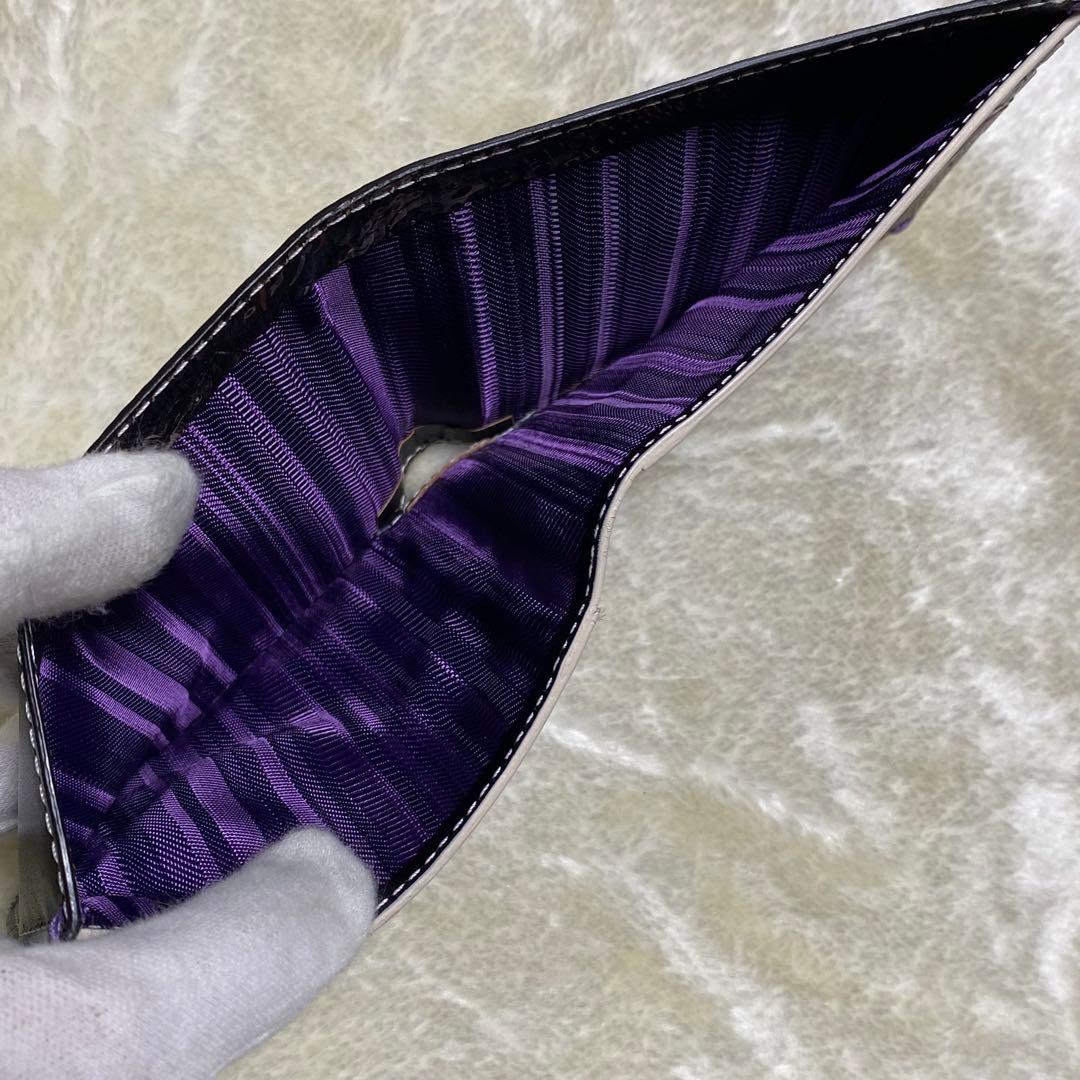 新品箱付き✨ポールスミス　二つ折り財布　札入れ　マウテンバイク　自転車　黒レザー