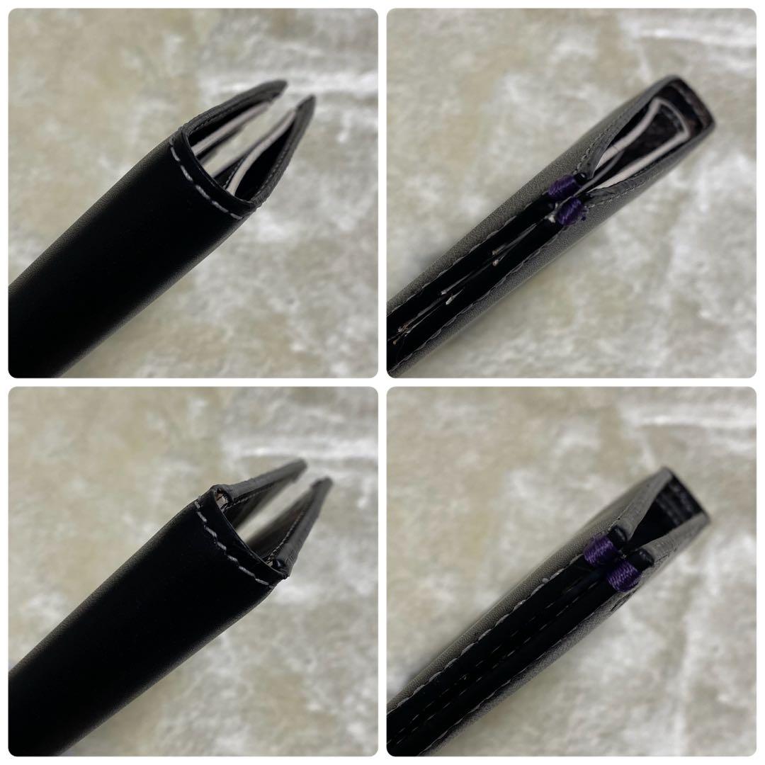 新品箱付き✨ポールスミス　二つ折り財布　札入れ　マウテンバイク　自転車　黒レザー