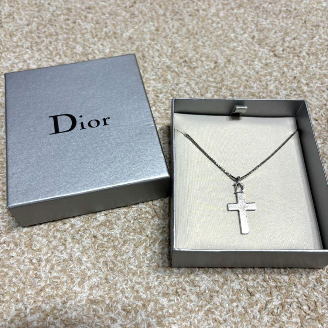 Dior シルバー クロスブレスレット