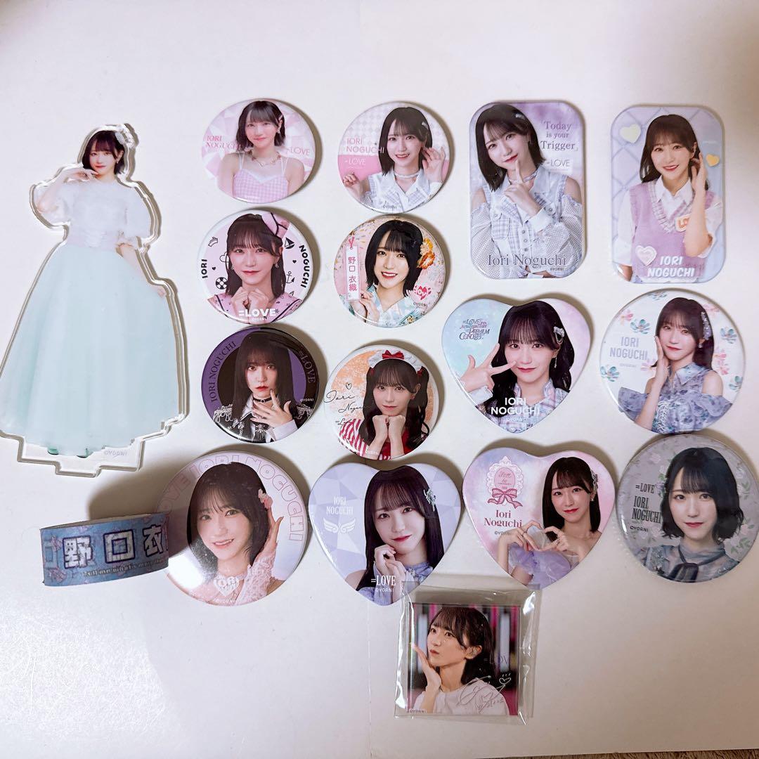 イコラブ 野口衣織 缶バッジ