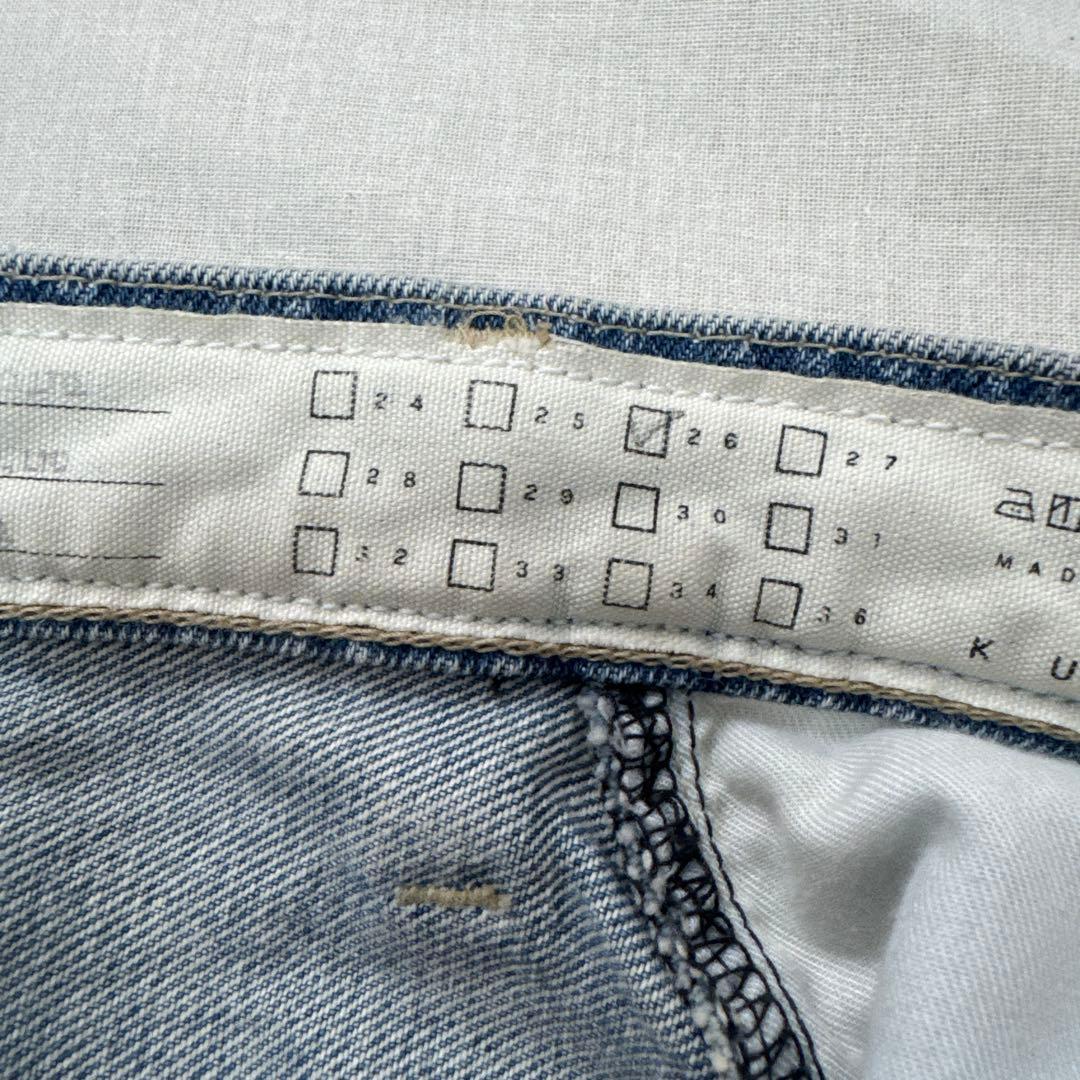 KURO CITYSHOP SUPER HIGH WAIST DENIM パンツ