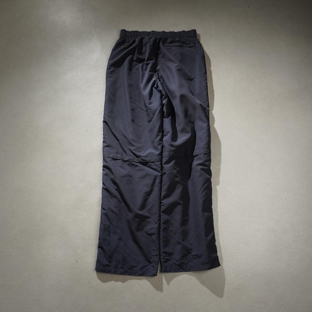 00s NIKE サイドライン ナイロントラックパンツ 裾ジップ/DZ165