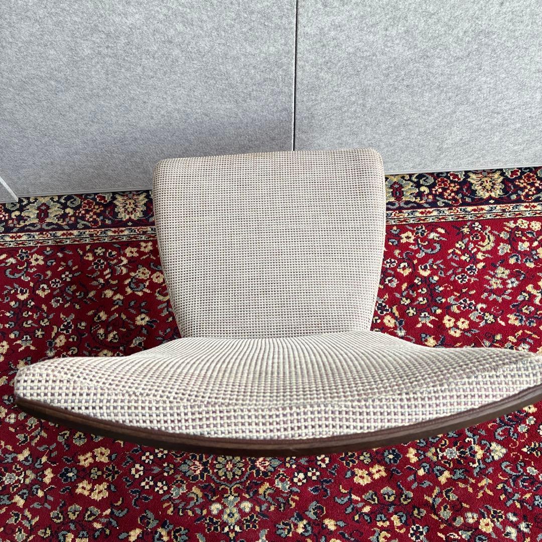 【中古品】Chitano ベージュ ハイバック ダイニングチェア②