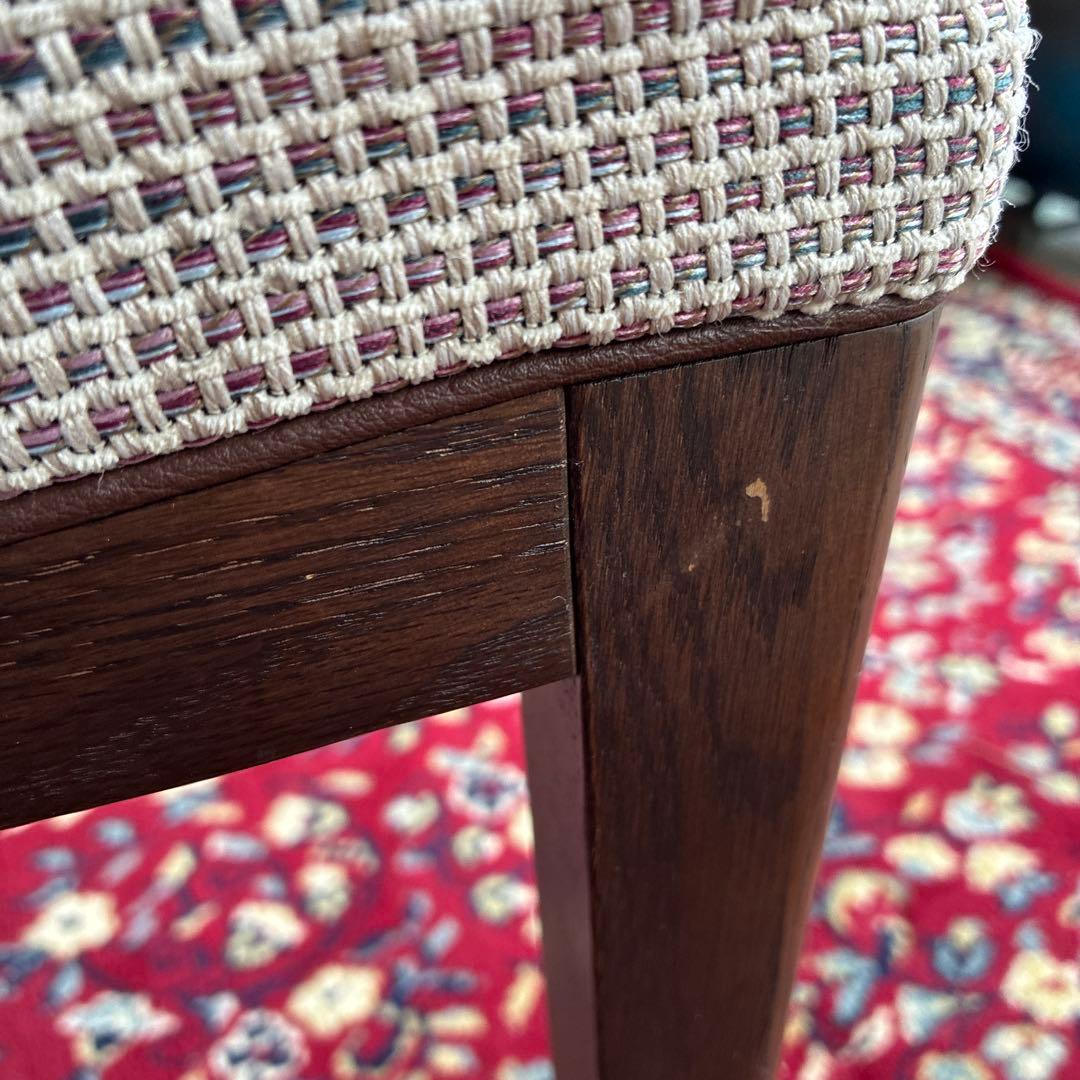 【中古品】Chitano ベージュ ハイバック ダイニングチェア②