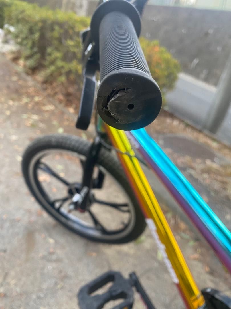 BMX レインボー マルチカラーバイク 20インチ 子供用 大人用 本体