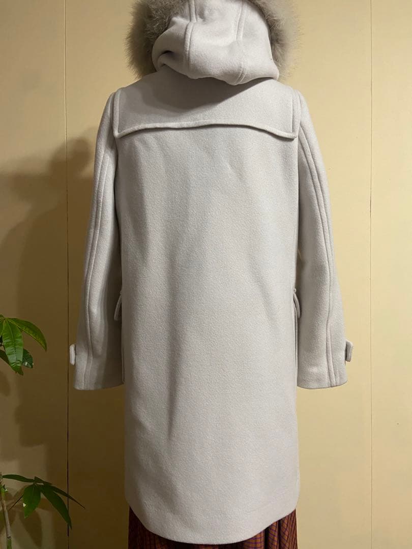 シップス 即完売　ファーダッフルコート