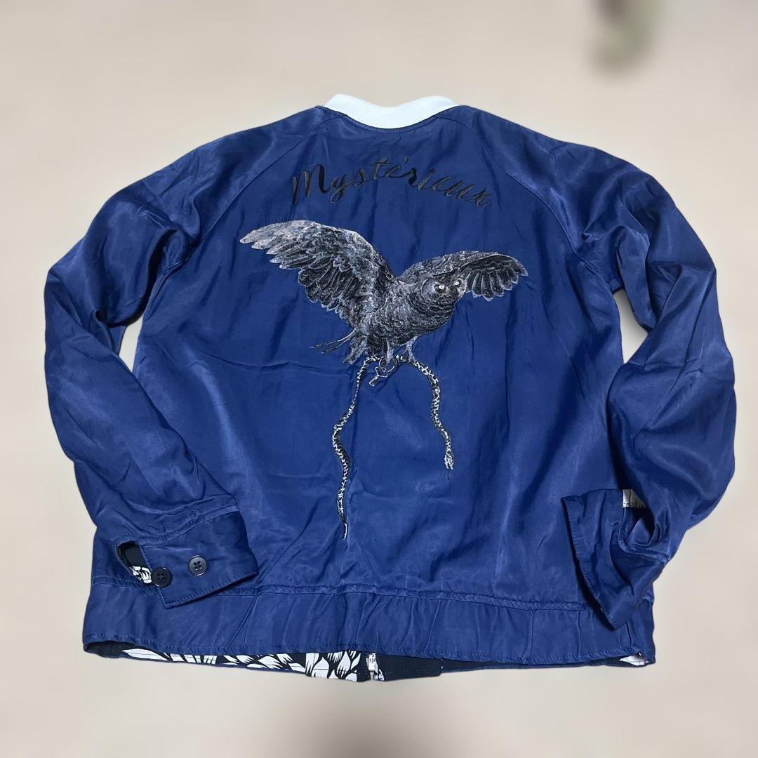 値下げ　ブルーナボイン　オウルジャケット　ネイビー サイズXS