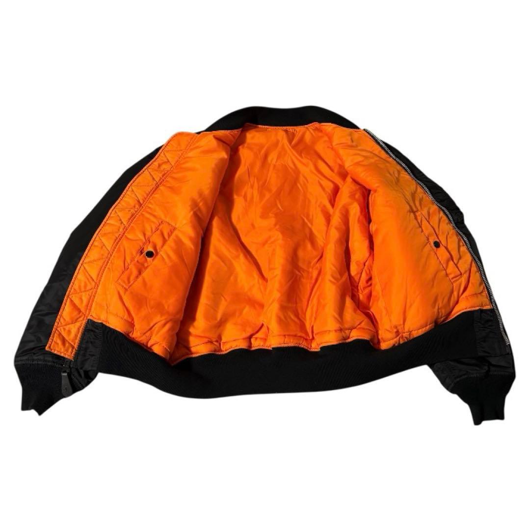 ALPHA INDUSTRIES MA-1 フライトジャケット Lブラック 美品