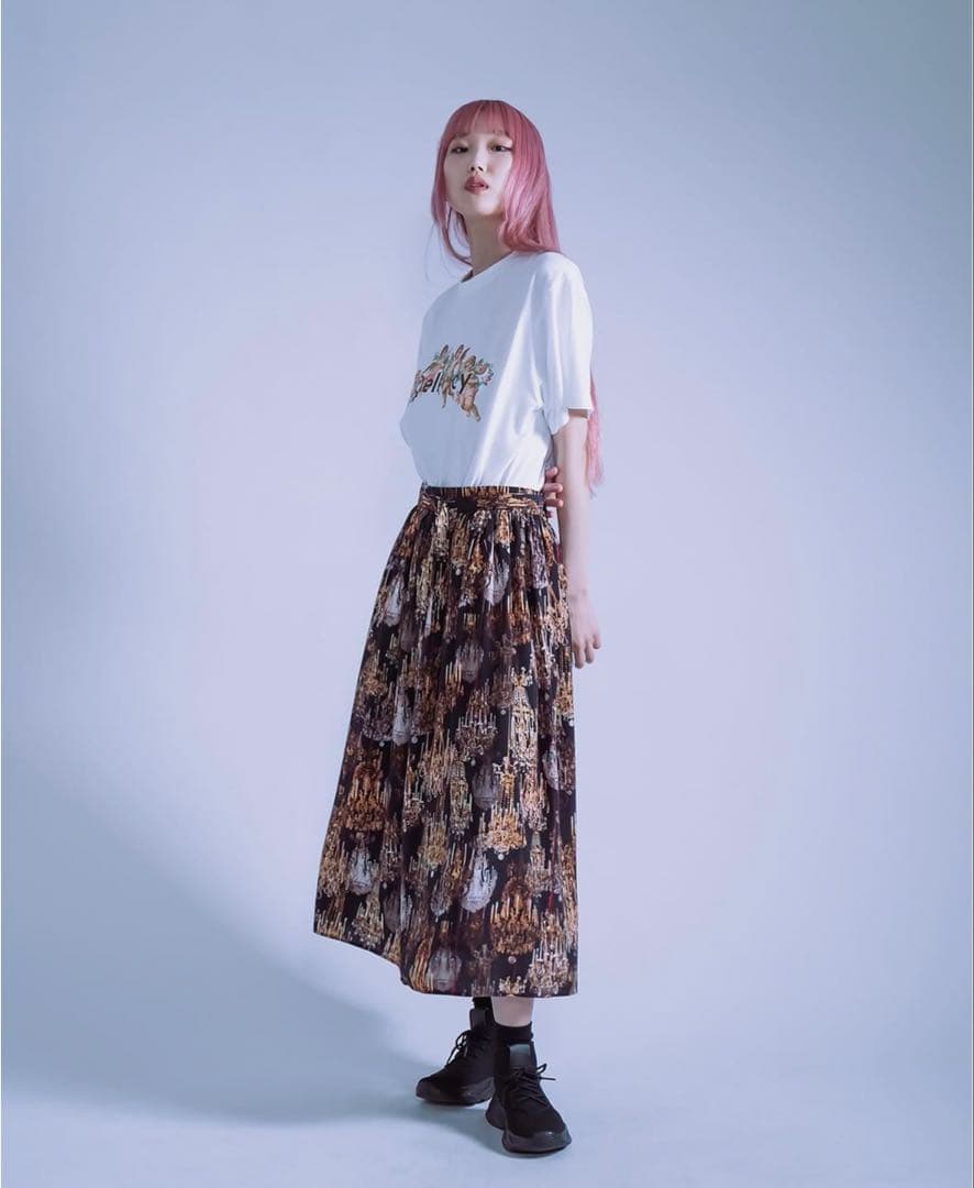 アンドエルシー、andellecy、シャンデリアスカート