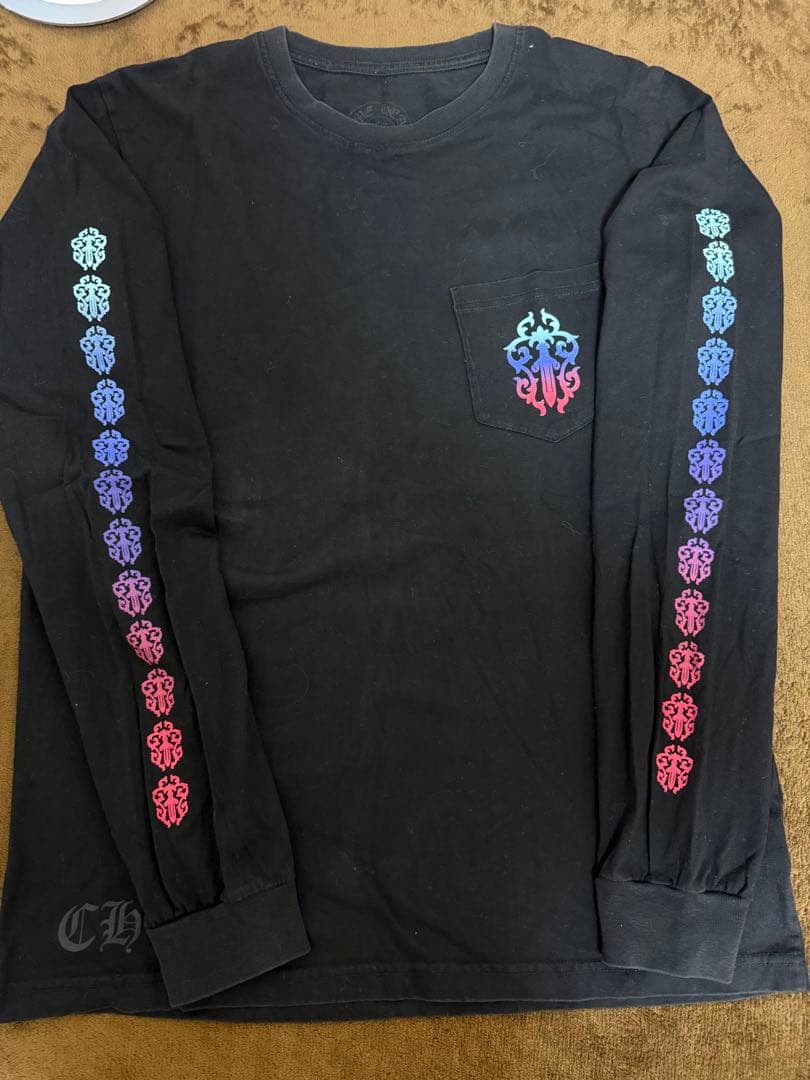 Chrome Hearts 長袖カットソー ブラック Lサイズ
