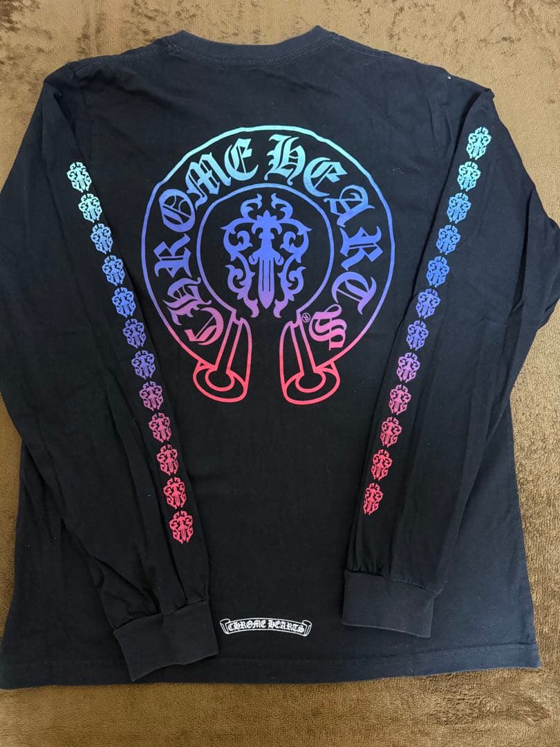 Chrome Hearts 長袖カットソー ブラック Lサイズ