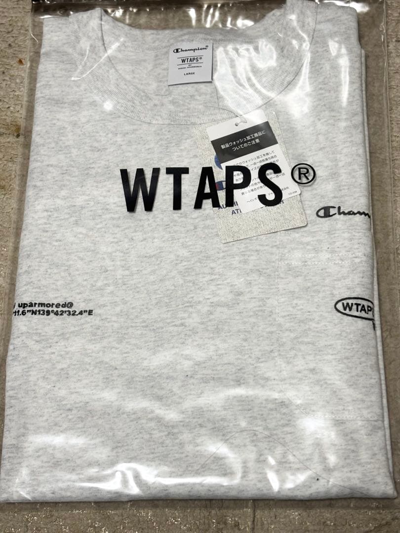 WTAPS Champion Academy Ash GrayＬ