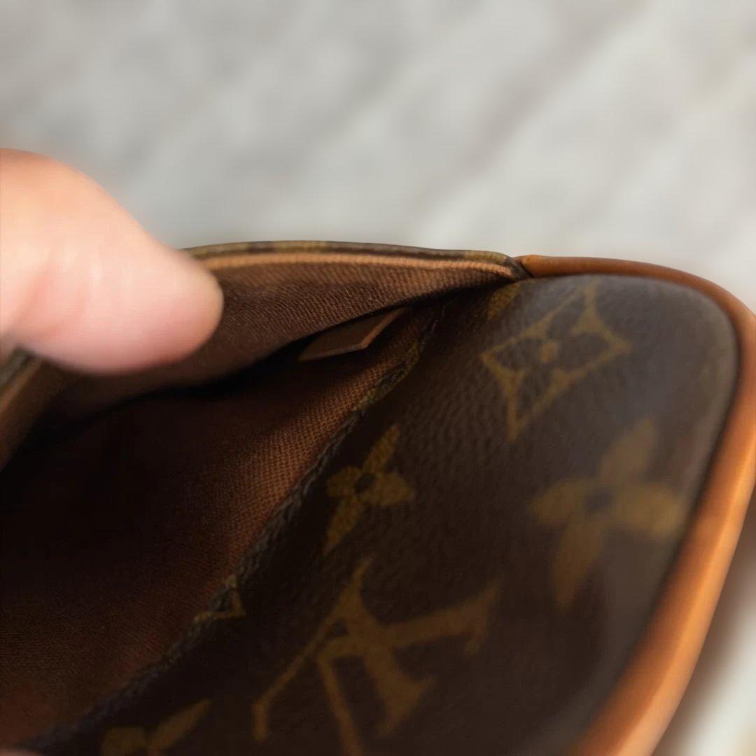 ルイヴィトン ポシェットガンジュ ボディバッグ ショルダーバッグ モノグラム