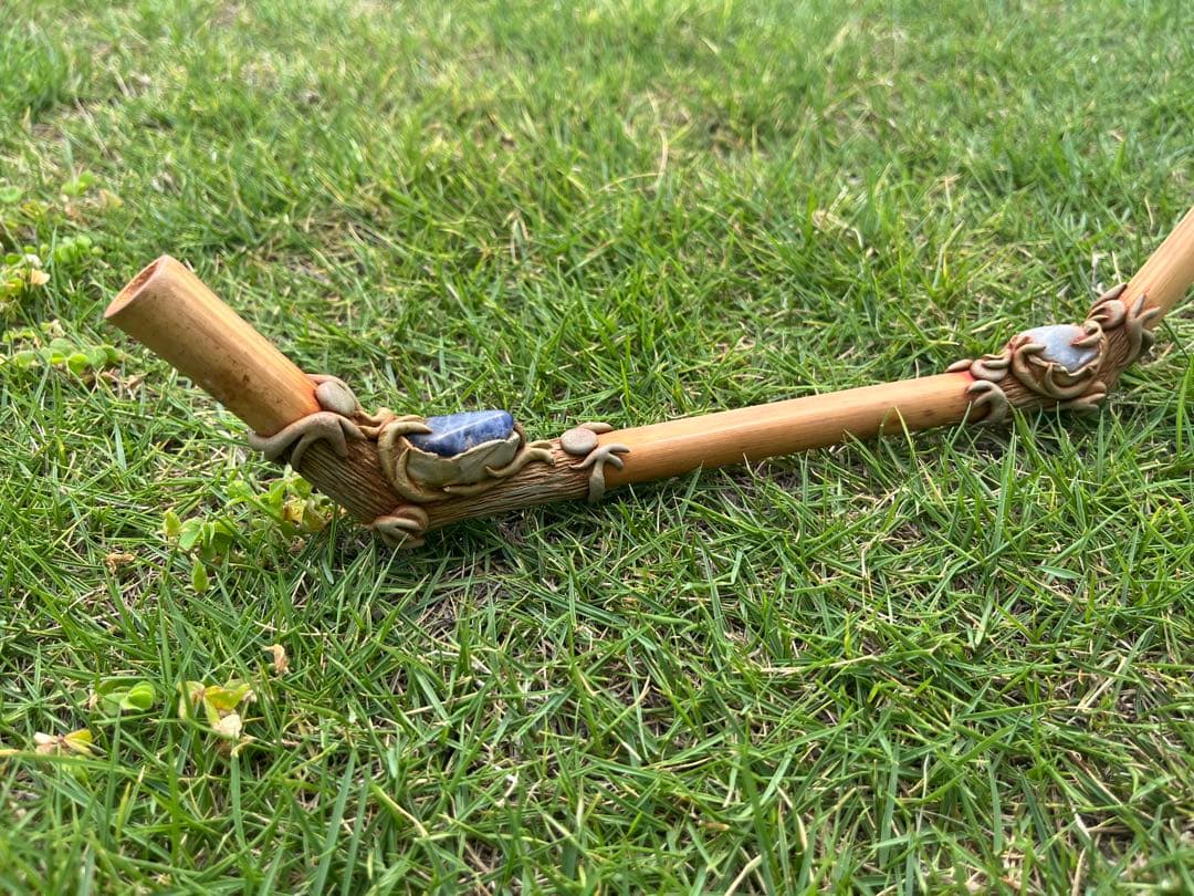 ペルー産＊ソーダライト・アズールクォーツクリペ